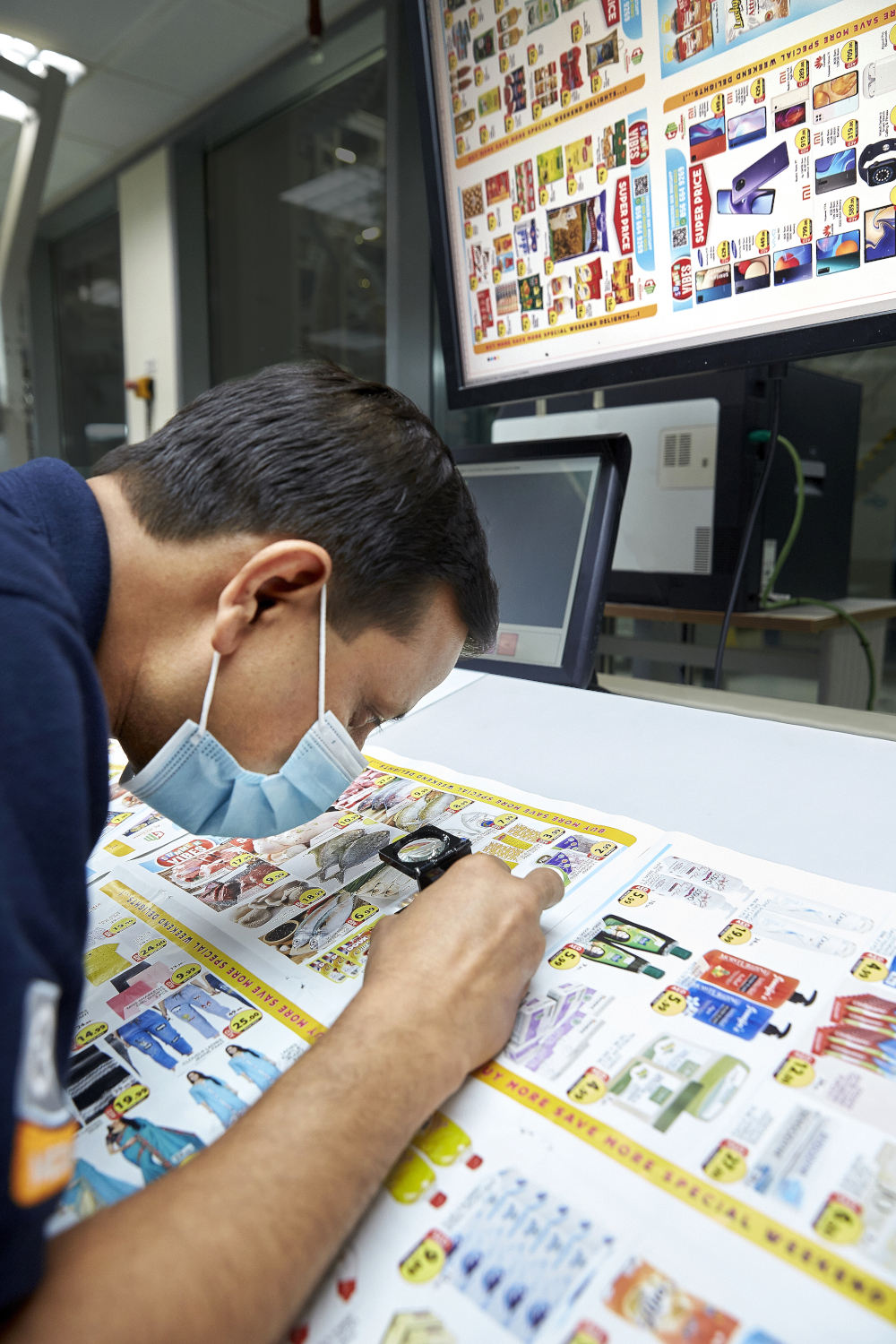 GN Print pre-press team reviewing plates, proofs and colour-managed files